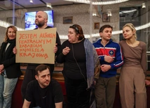 Katowice. Aktorzy Teatru Śląskiego zaprotestowali przeciwko niskim wynagrodzeniom