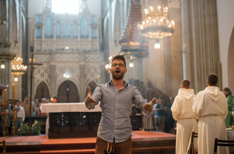 Warsztaty wokalne muzyki liturgicznej u opolskich jezuitów