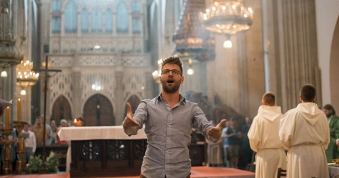 Warsztaty wokalne muzyki liturgicznej u opolskich jezuitów