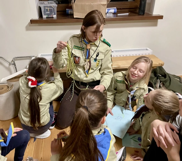 Obóz zimowy Skautów Króla