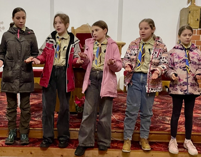 Obóz zimowy Skautów Króla