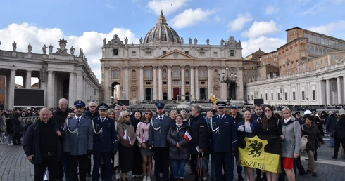Pomorscy policjanci na jubileuszowej pielgrzymce w Watykanie