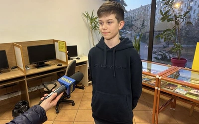 Michał Religa, młodzieżowy Czytelnik Roku 2024.