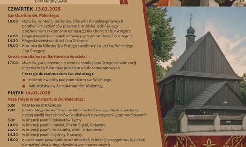 Bieruń. Uroczystości odpustowe ku czci św. Walentego