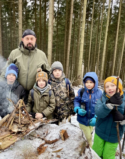 Obóz zimowy Skautów Króla