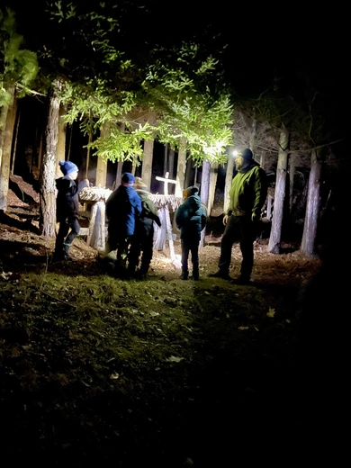 Obóz zimowy Skautów Króla