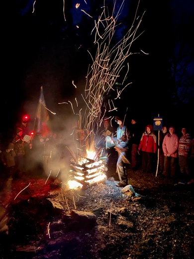 Obóz zimowy Skautów Króla