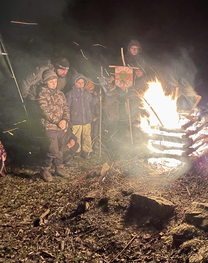 Obóz zimowy Skautów Króla