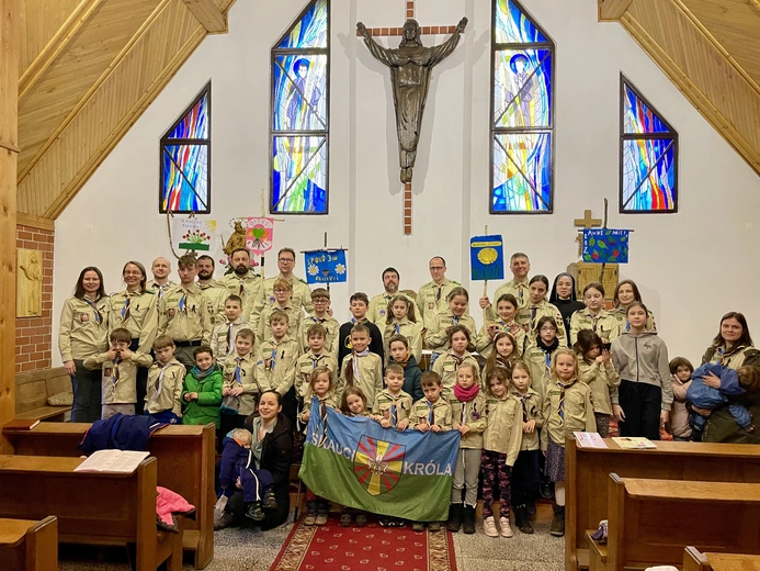 Obóz zimowy Skautów Króla