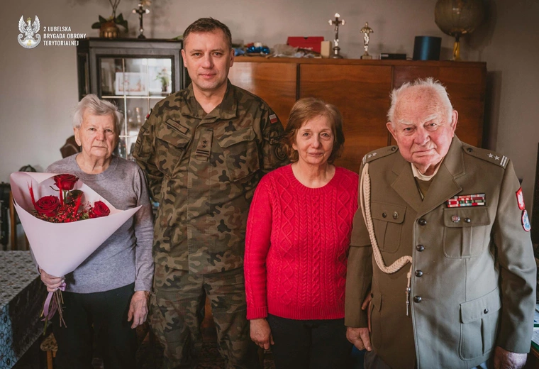 Lubelscy terytorialsi w hołdzie żołnierzom AK