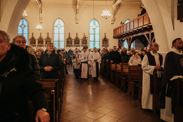 Ostatnie pożegnanie ks. Ludwika Grochowiny