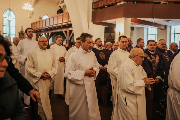 Ostatnie pożegnanie ks. Ludwika Grochowiny
