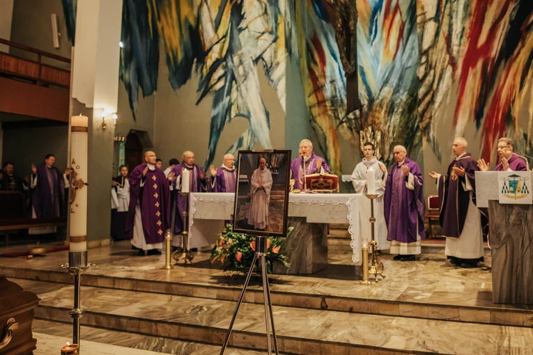 Ostatnie pożegnanie ks. Ludwika Grochowiny