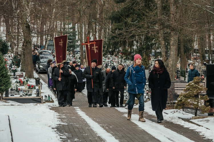 Ostatnie pożegnanie ks. Ludwika Grochowiny