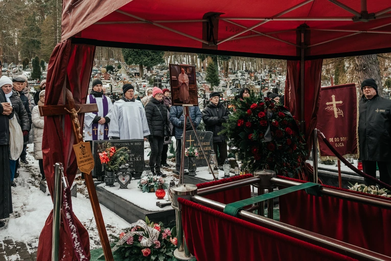 Ostatnie pożegnanie ks. Ludwika Grochowiny