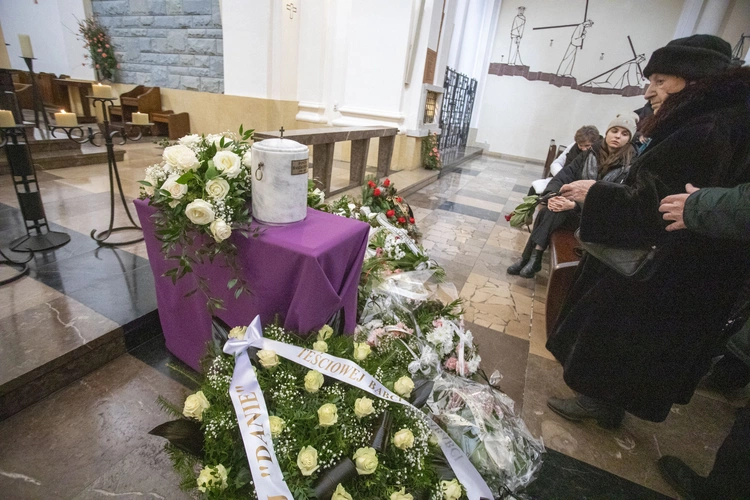 Pogrzeb Danuty Baszkowskiej