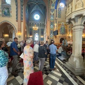 Adoracja cudownego obrazu w Sulisławicach