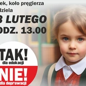 Manifestacja "TAK dla edukacji, NIE dla deprawacji"