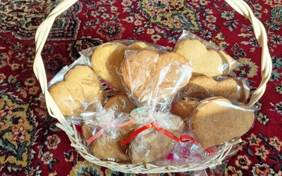 Piernikowe serca dla parafian