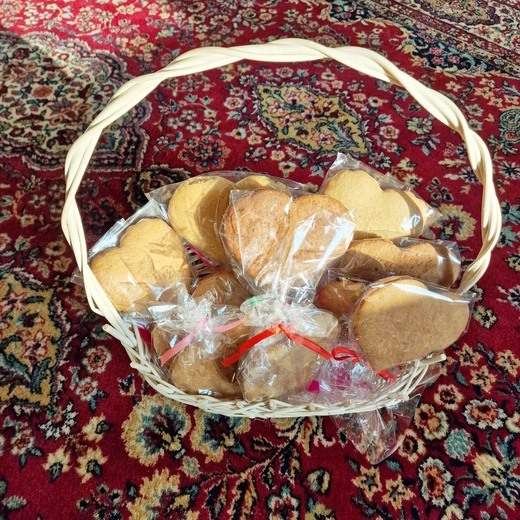 Piernikowe serca dla parafian