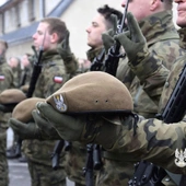 Przysięga wojskowa w 6 Mazowieckiej BOT