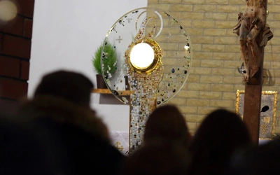 Adoracja Najświętszego Sakramentu w intencji poszkodowanych w powodzi