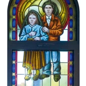 „Św. Franciszek i Hiacynta”, Ireneusz Franusik, Nakło Śląskie, 2017 r.
