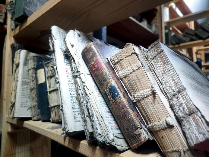 	Starodruki kapitulne przed rozpoczęciem prac.