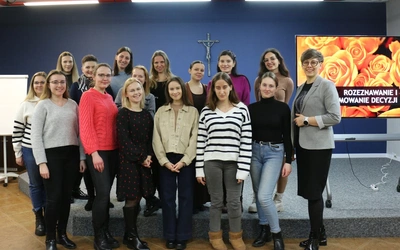 Uczestniczki z siostrą Anitą.