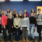 Uczestniczki z siostrą Anitą.