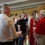 Bierzmowanie w Zakładzie Karnym w Wołowie