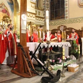 Zabawa. Kotwica w sanktuarium bł. Karoliny