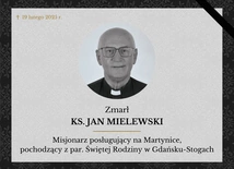 Zmarł ks. Jan Mielewski