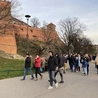Tu smok (na drugim planie) zionie ogniem