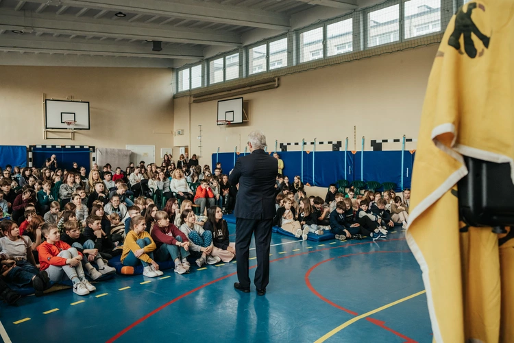 Żywa lekcja historii w SP 8
