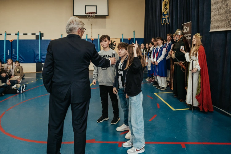 Żywa lekcja historii w SP 8