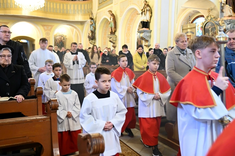 Adoracja Najświętszego Sakramentu w Grobnikach
