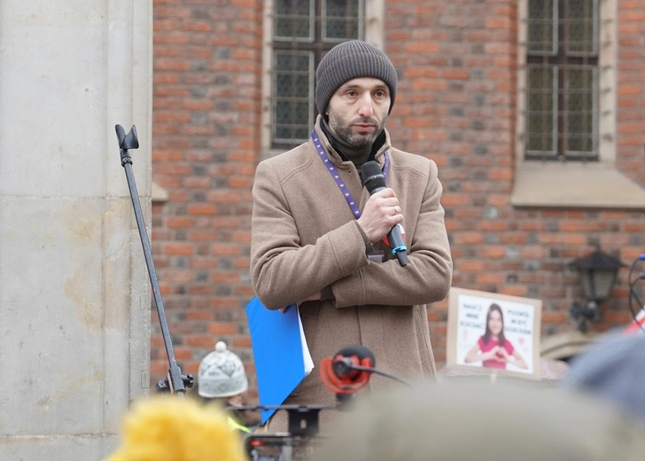 Manifestacja "Tak dla edukacji, nie dla deprawacji"