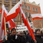 Manifestacja "Tak dla edukacji, nie dla deprawacji"