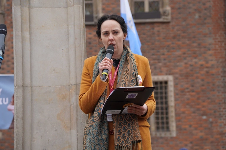 Manifestacja "Tak dla edukacji, nie dla deprawacji"