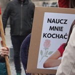 Manifestacja "Tak dla edukacji, nie dla deprawacji"