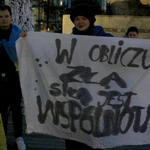 Wiec solidarności z walczącą Ukrainą w 3. rocznicę rosyjskiej inwazji