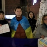 Wiec solidarności z walczącą Ukrainą w 3. rocznicę rosyjskiej inwazji