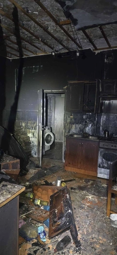 Akcja gaśnicza w Gądkowie Wielkim