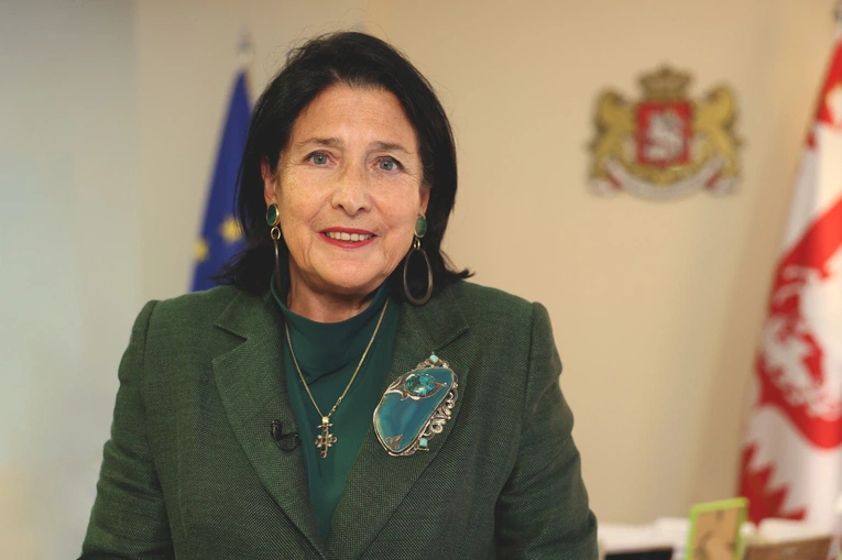 Salome Zurabiszwili, prezydent Gruzji