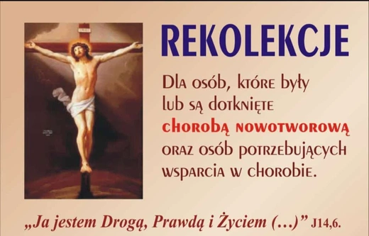 Rekolekcje dla osób chorych na raka