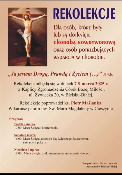 Zaproszenie na rekolekcje