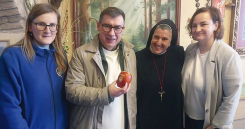 Spotkanie w Wilnie z ekipą Hospicjum im. bł. ks. Sopoćki.
