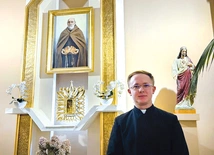	Dk. Stachuczy w kościele św. Brata Alberta w Radomiu.