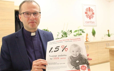 – 1,5 proc. twojego podatku to 100 proc. serca – przypomina ks. Krzysztof Majerczak, zastępca dyrektora CDT.